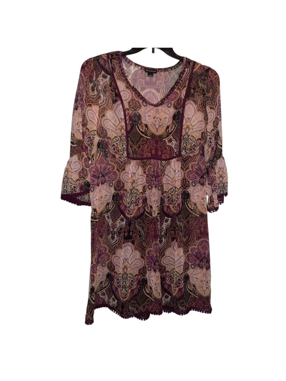 New Directions Dress 3/4 Sleeves Size Medium NWT